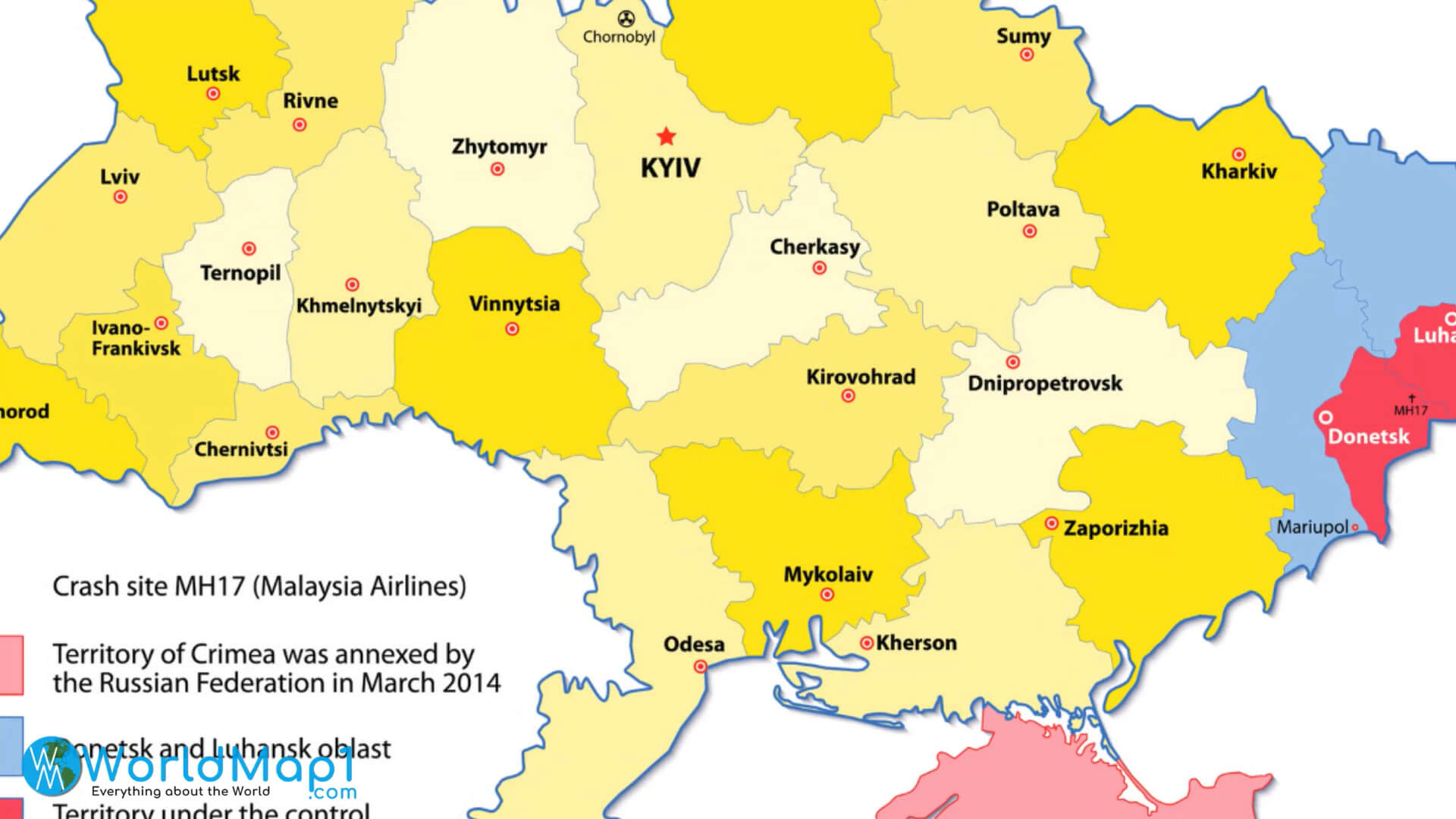 Kharkiv Map Crimea
